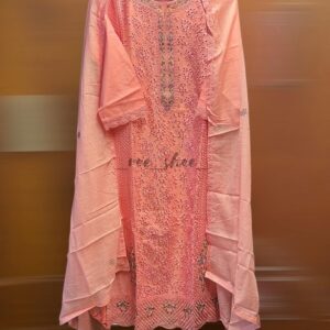 kurta set pink